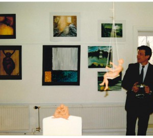 Utställning på Kävestadagen 1997.