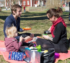 Picknick på Kävestadagen 2018.