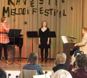 Musik i aulan på Kävestadagen 2009.